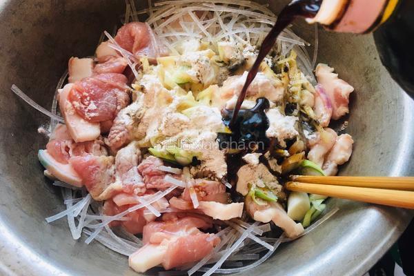 家庭版粉蒸肉的做法图解4