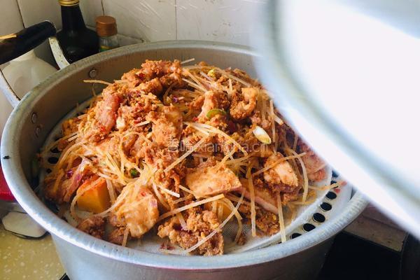 家庭版粉蒸肉的做法图解9