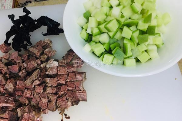 牛肉调和（糊）的做法图解2