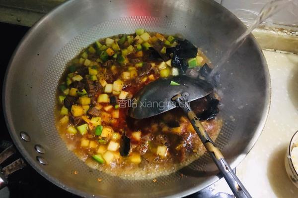 牛肉调和（糊）的做法图解8