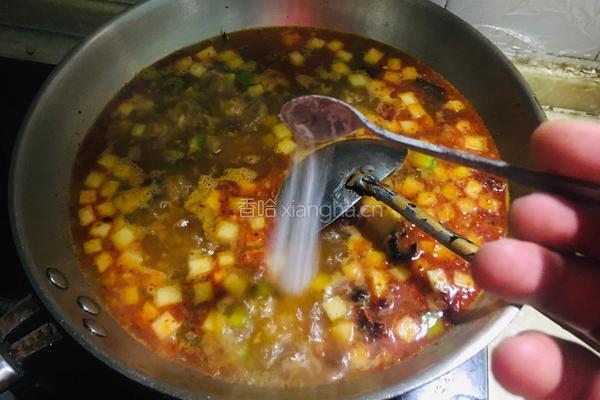 牛肉调和（糊）的做法图解10