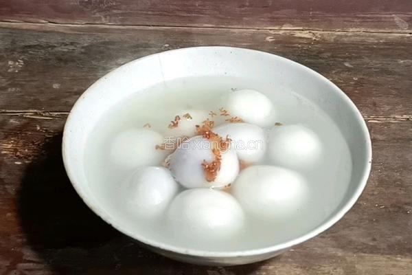紫薯桂花汤圆的做法图解9