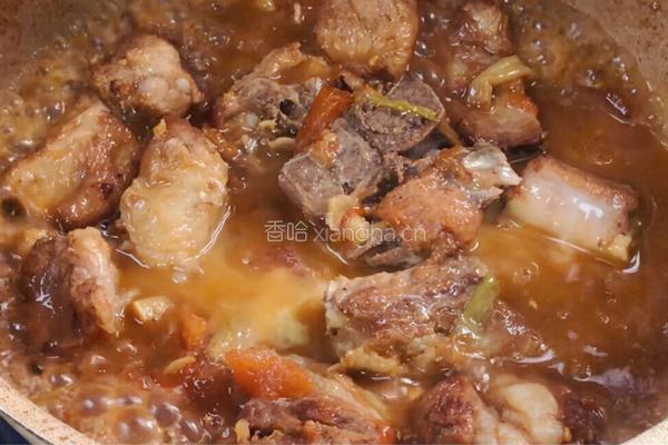 番茄烧排骨的做法图解13
