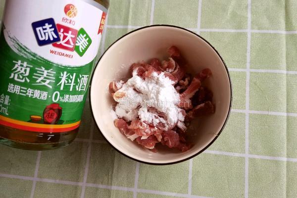 蒜苔肉丝 的做法图解3