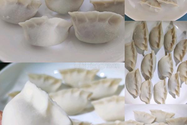 猪肉芹菜饺子的做法图解3