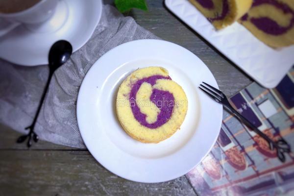 紫薯蛋糕卷的做法图解19
