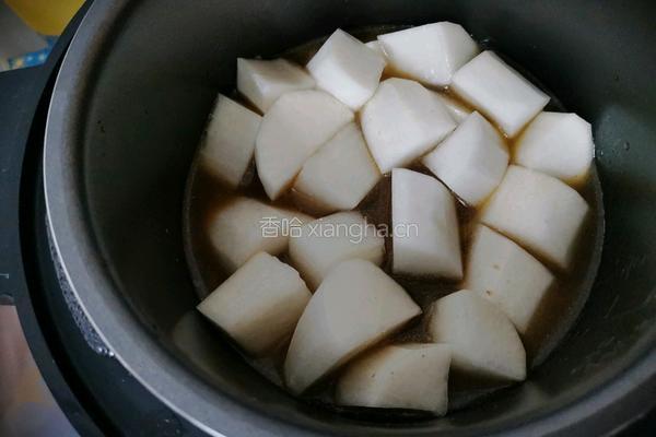 萝卜牛腩的做法图解2