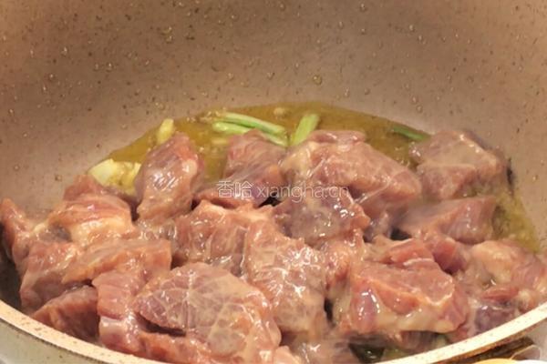 萝卜炖牛肉的做法图解6