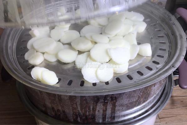 红豆山药糕的做法图解4