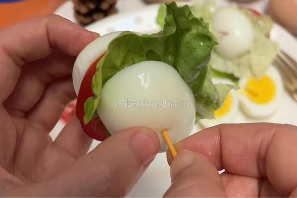 鸡蛋汉堡的做法图解9