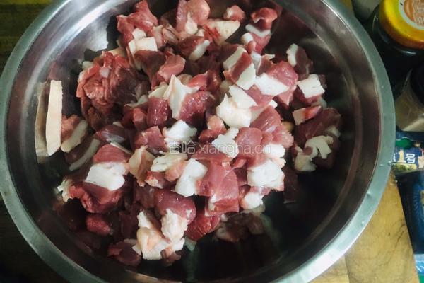 羊肉肠的做法图解2