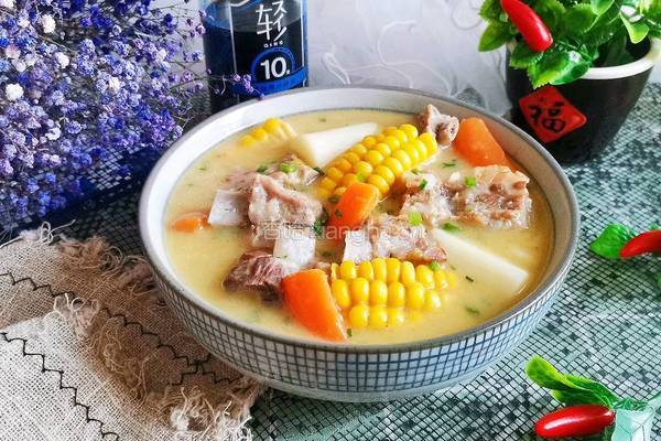 玉米排骨汤的做法图解15