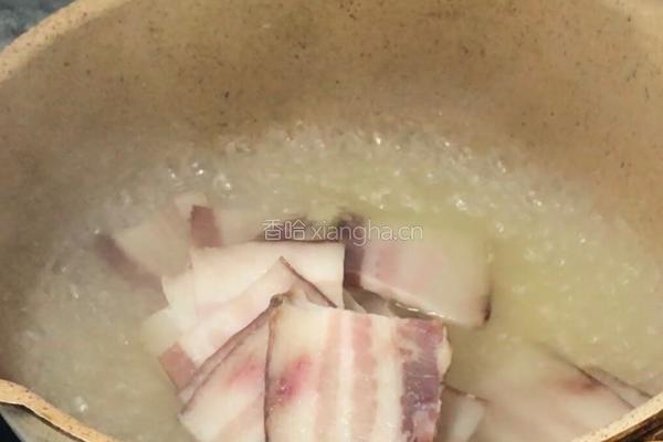 腊肉炒莴笋的做法图解8