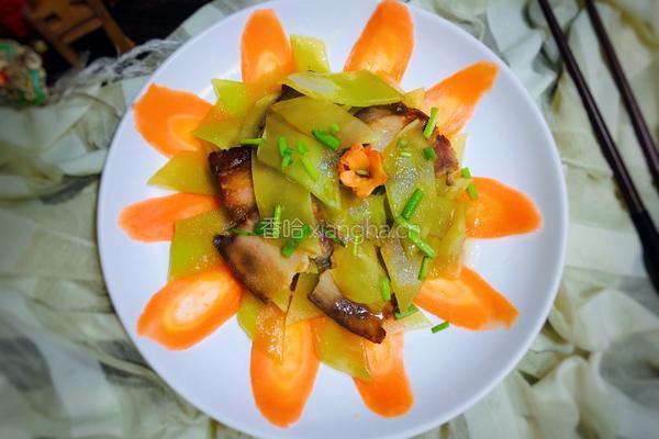 腊肉炒莴笋的做法图解14