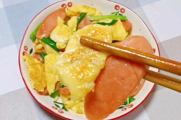 火腿肠炒鸡蛋的做法图解15