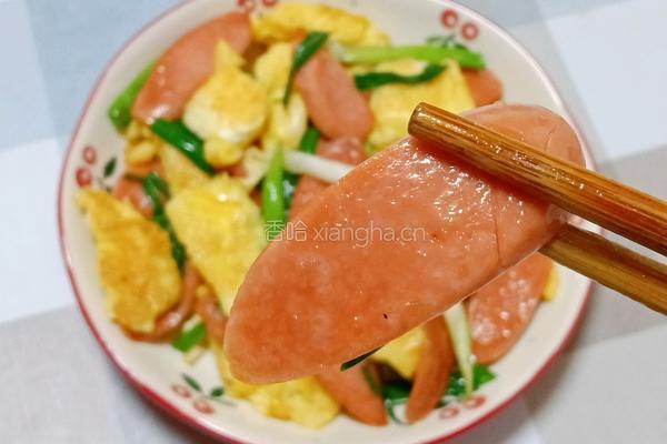 火腿肠炒鸡蛋的做法图解16