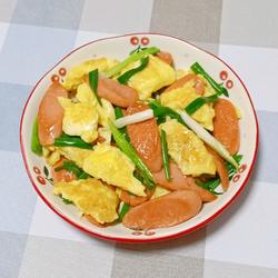 火腿肠炒鸡蛋的做法[图]