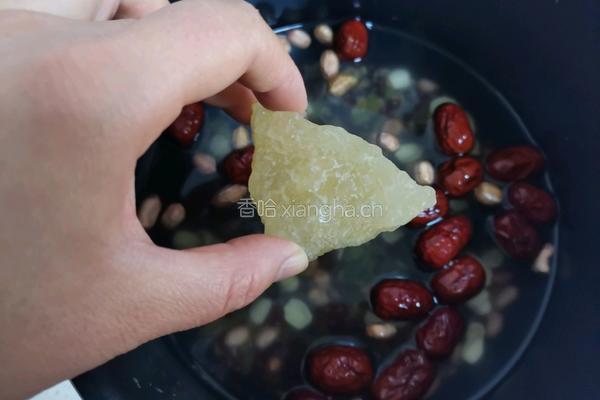 桂圆红枣腊八粥的做法图解4