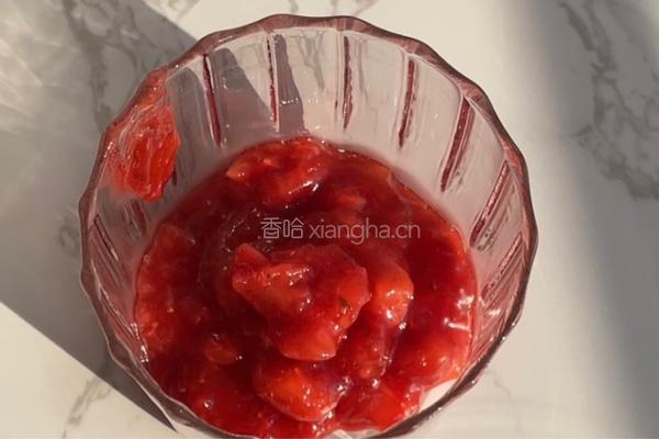 草莓奶咖的做法图解5