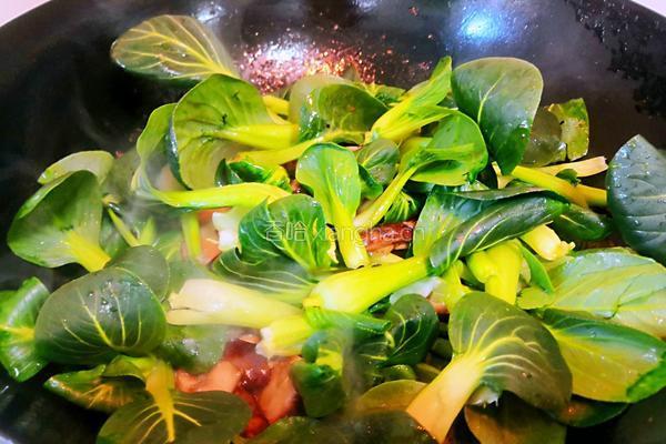 香菇青菜的做法图解8