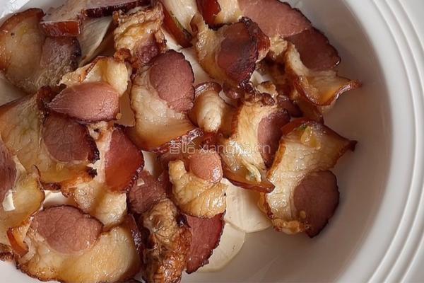 腊肉蒸豆干的做法图解5