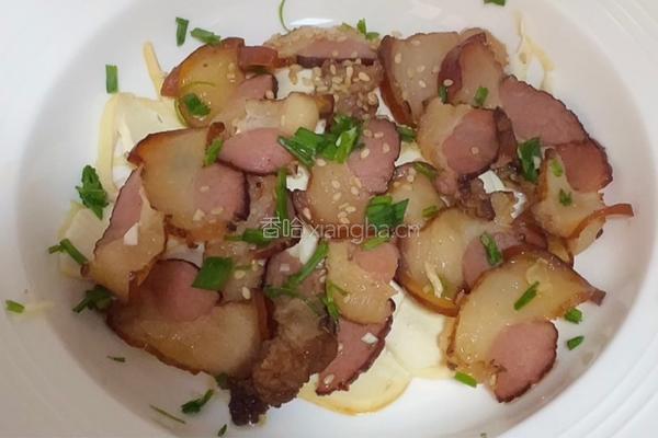 腊肉蒸豆干的做法图解7