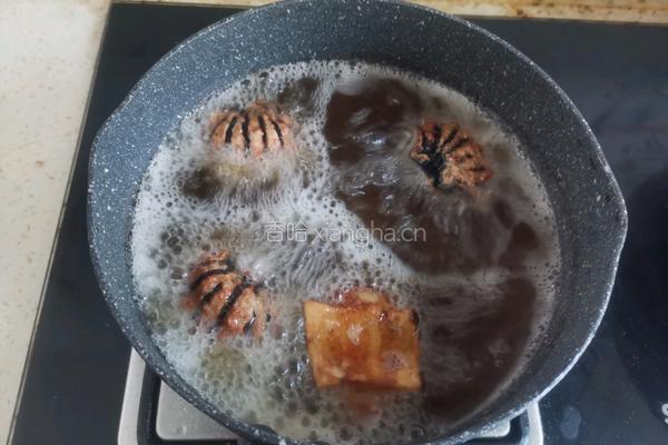年夜饭之张灯结彩灯笼茄子的做法图解5