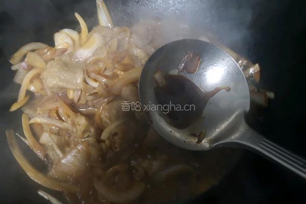 洋葱炒肥牛的做法图解7