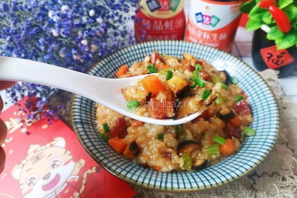 腊肠糯米饭的做法图解12