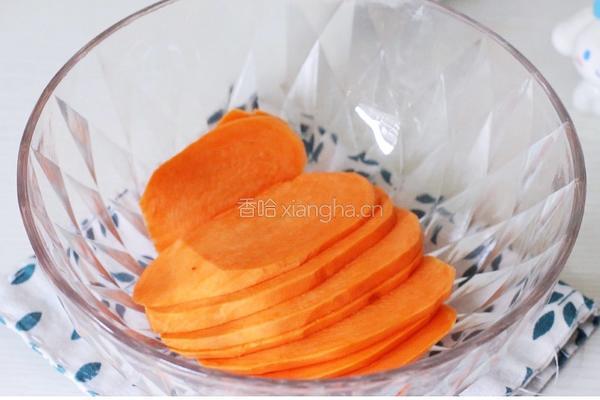 脆皮炸红薯片的做法图解3