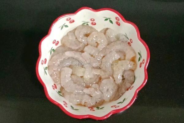 虾仁炒毛豆米的做法图解4