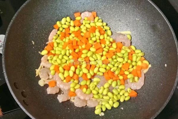 虾仁炒毛豆米的做法图解11