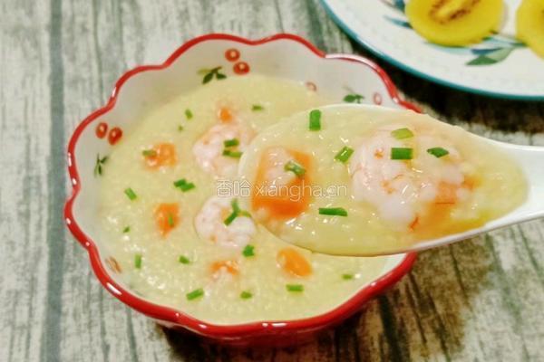 小米鲜虾粥的做法图解15