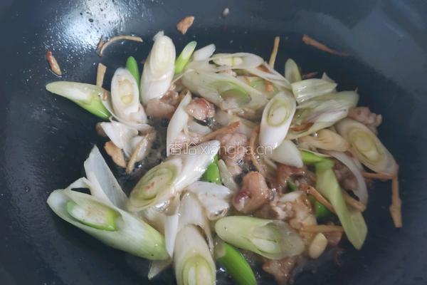 葱爆羊肉片的做法图解8