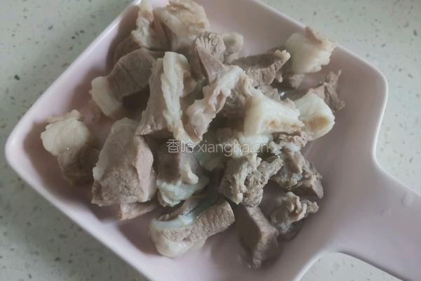 羊肉萝卜汤的做法图解3