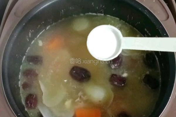 海底椰山药鸡汤的做法图解15
