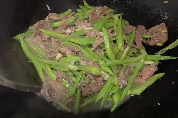 牛肉炒豆角的做法图解7