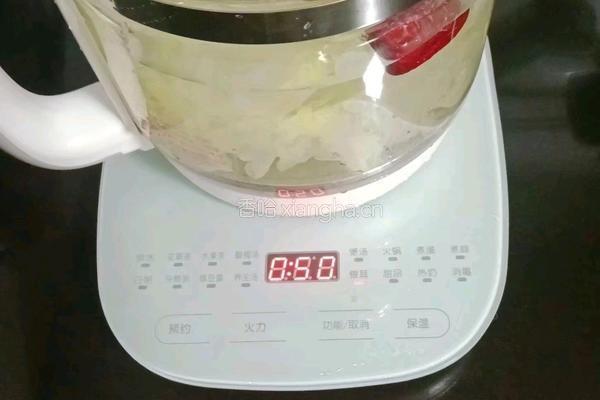 雪莲果银耳糖水的做法图解5
