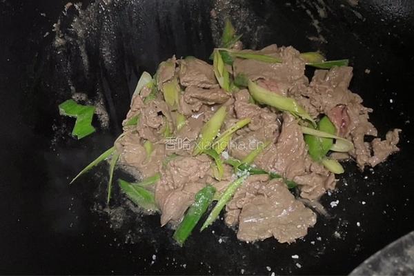 爆炒牛肉片的做法图解9