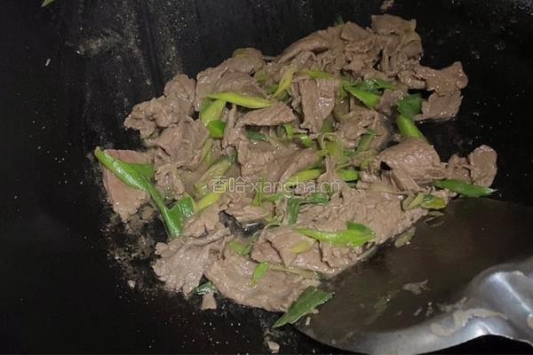 爆炒牛肉片的做法图解10