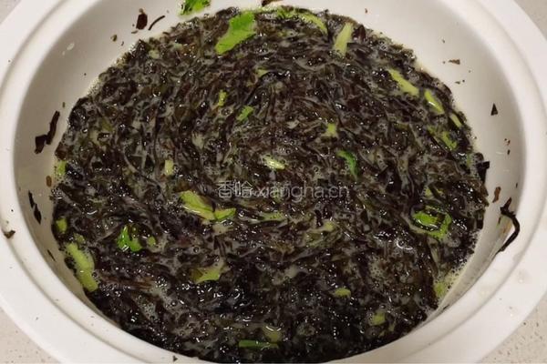 紫菜炒鸡蛋的做法图解7