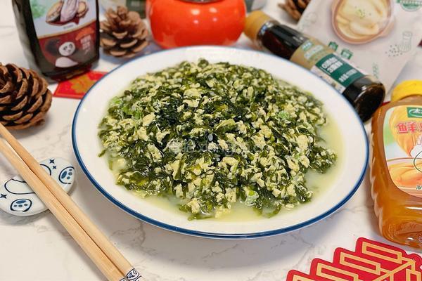 紫菜炒鸡蛋的做法图解11