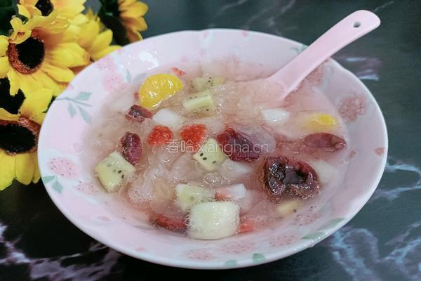 水果银耳羹的做法图解8