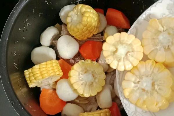 马蹄玉米猪骨汤的做法图解9