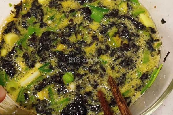 紫菜蛋饼的做法图解6