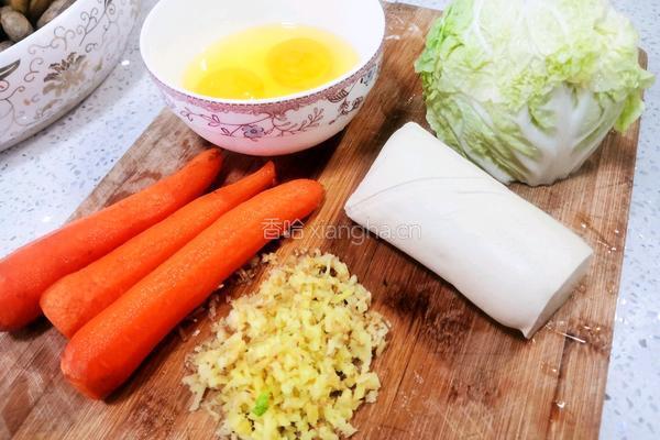 正月初一素馅饺子的做法图解1