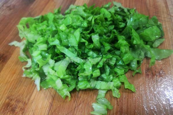 生菜粥（生财粥）的做法图解1
