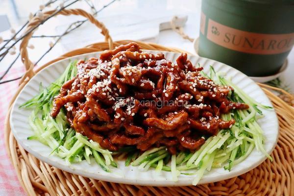 简易版京酱肉丝❗️宴客菜下饭经典特色家常菜 的做法图解13