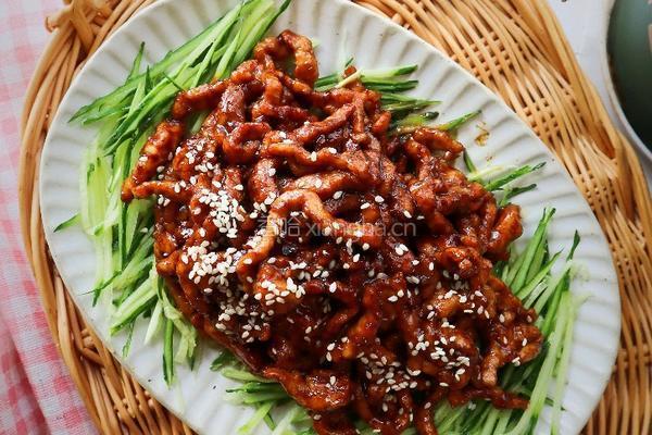 简易版京酱肉丝❗️宴客菜下饭经典特色家常菜 的做法图解14