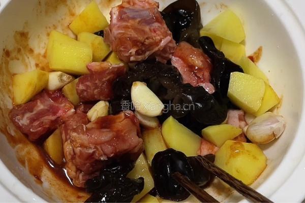土豆烤排骨的做法图解7